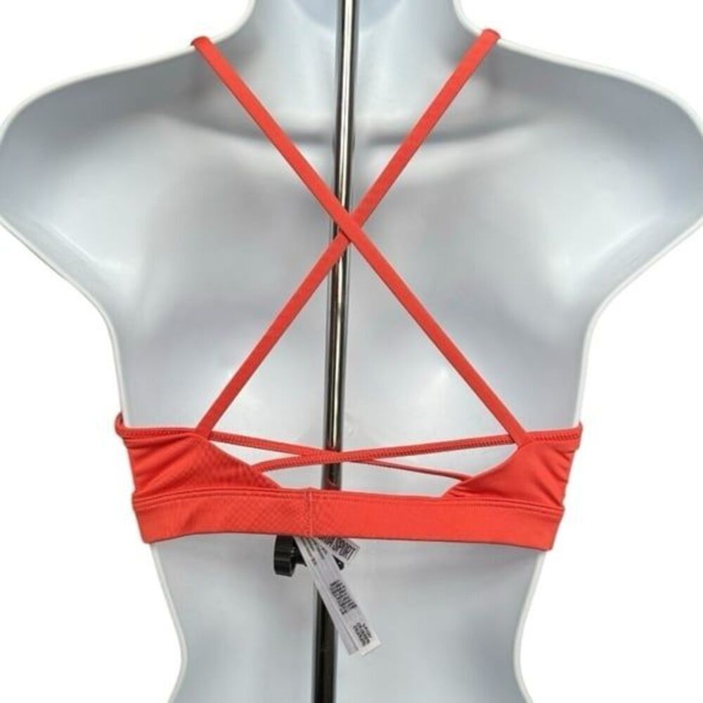 Victoria's Secret Orange Strappy Sports Bra Small - Picture 4 of 7
